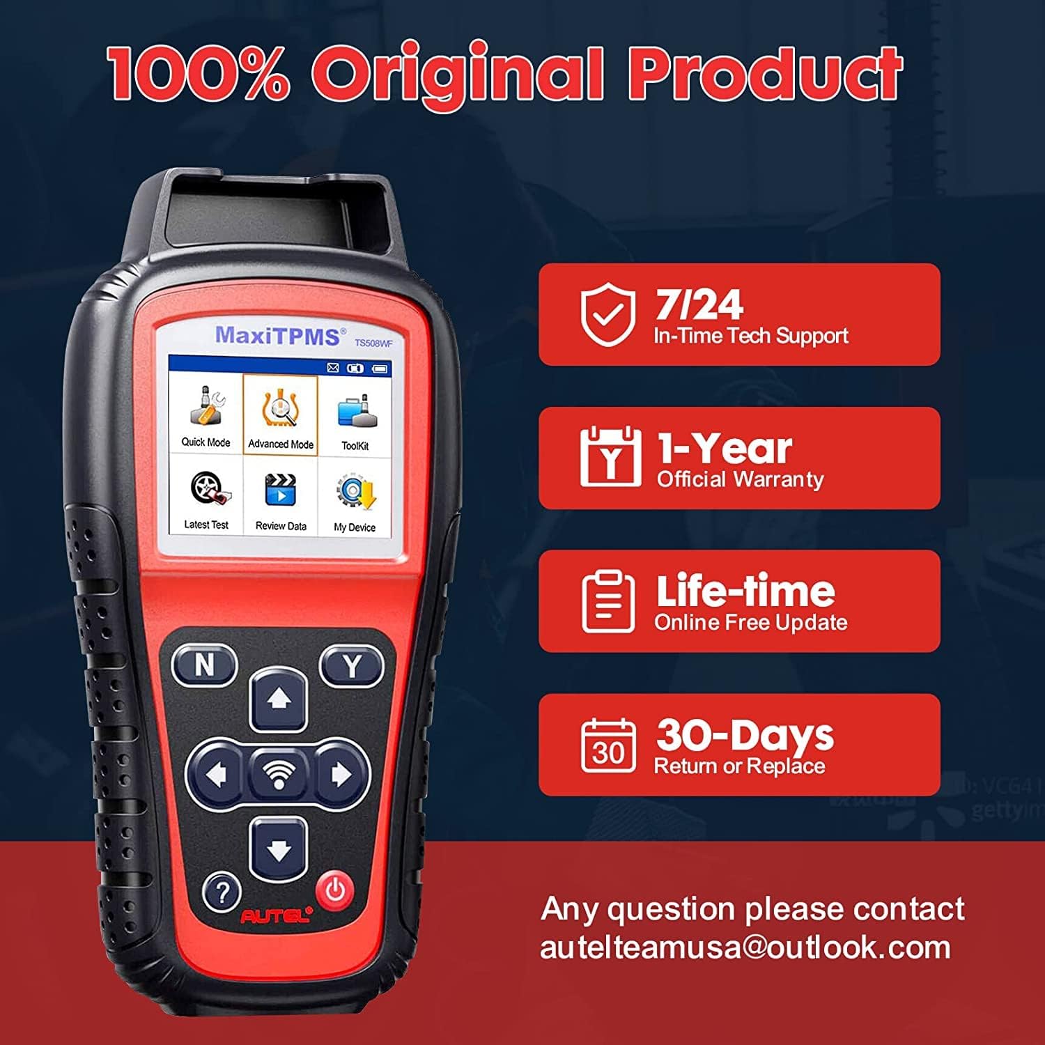 TPMS Relearn Tool, Wi-Fi Version, TPMS Programming Tool D5404