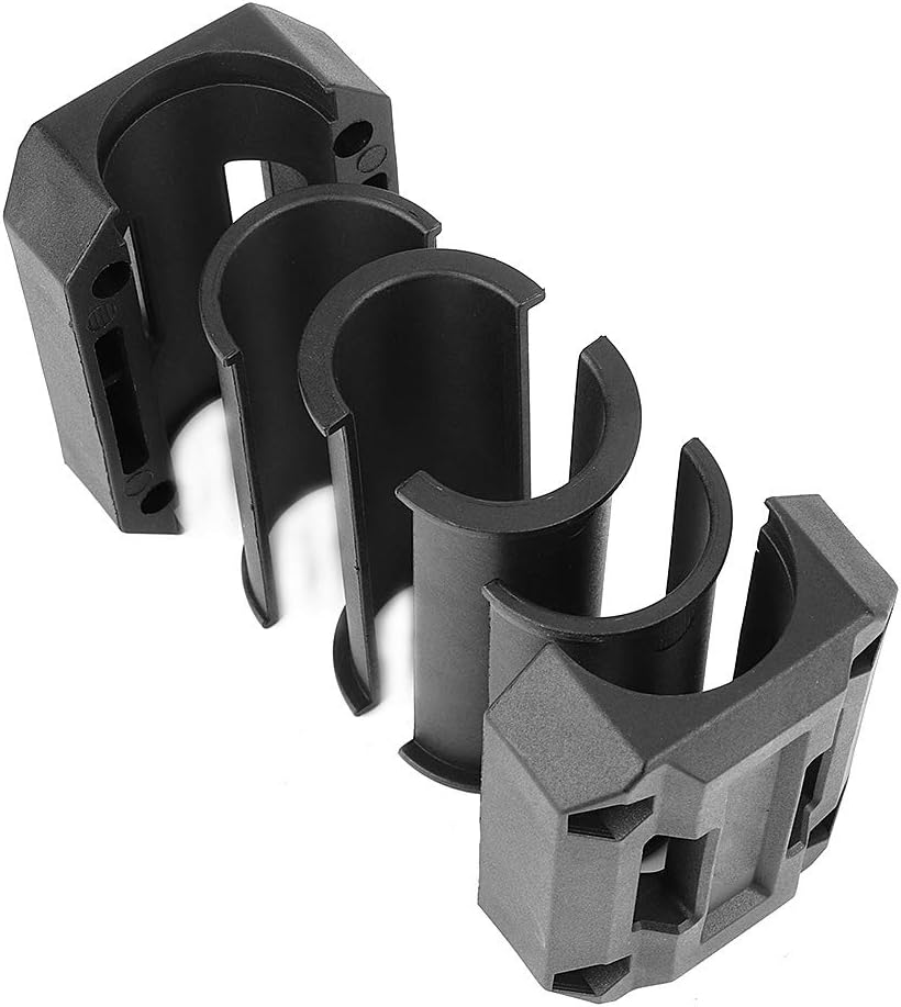 Black 3 Pair Universal Motorcycle Bumper Blocks Engine Guard Y5648