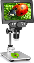 1200X 1080P 12MP LCD Digital Microscope with Metal Stand R3908