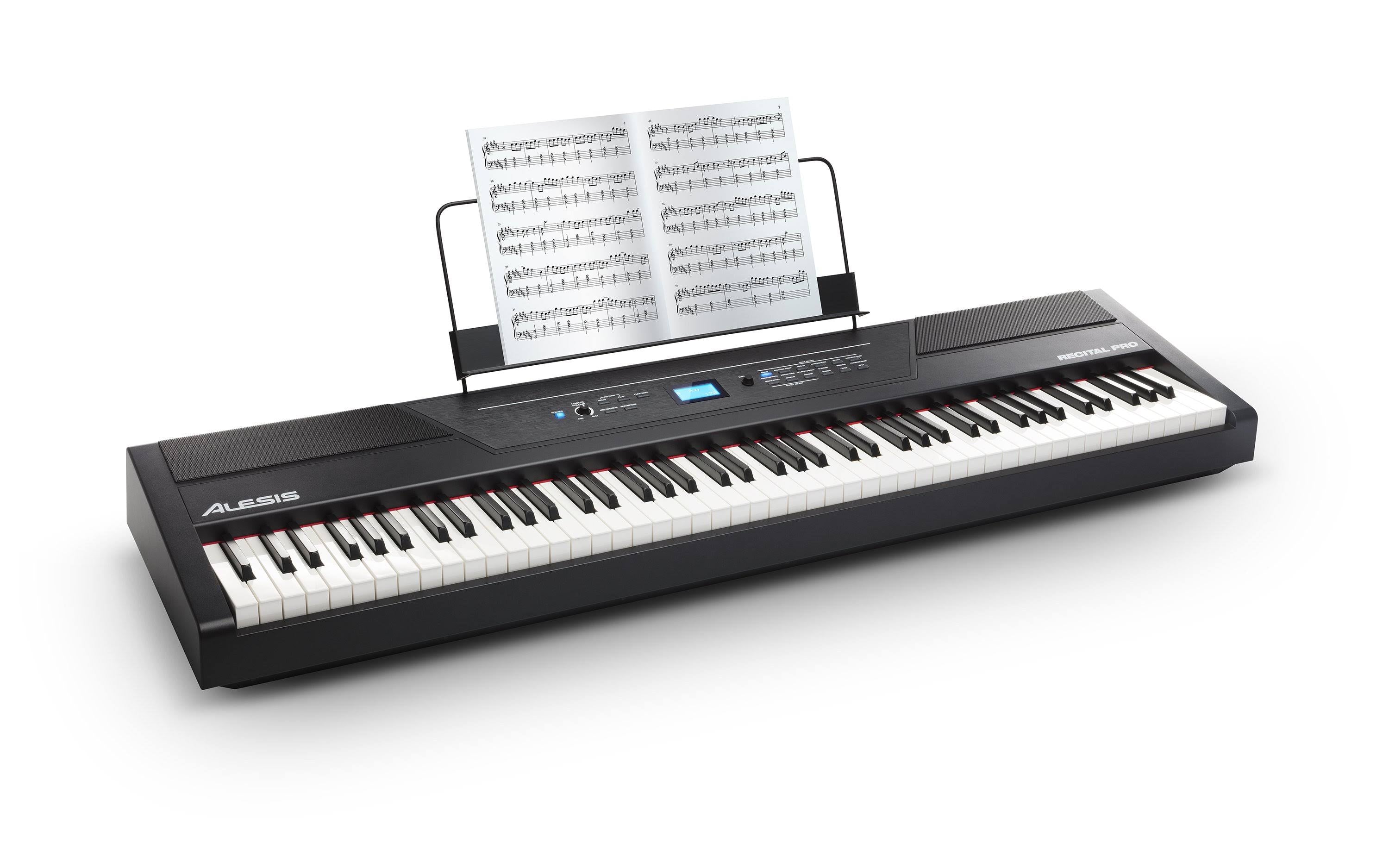 88-Key Digital Piano with Hammer-Action Keys C98084