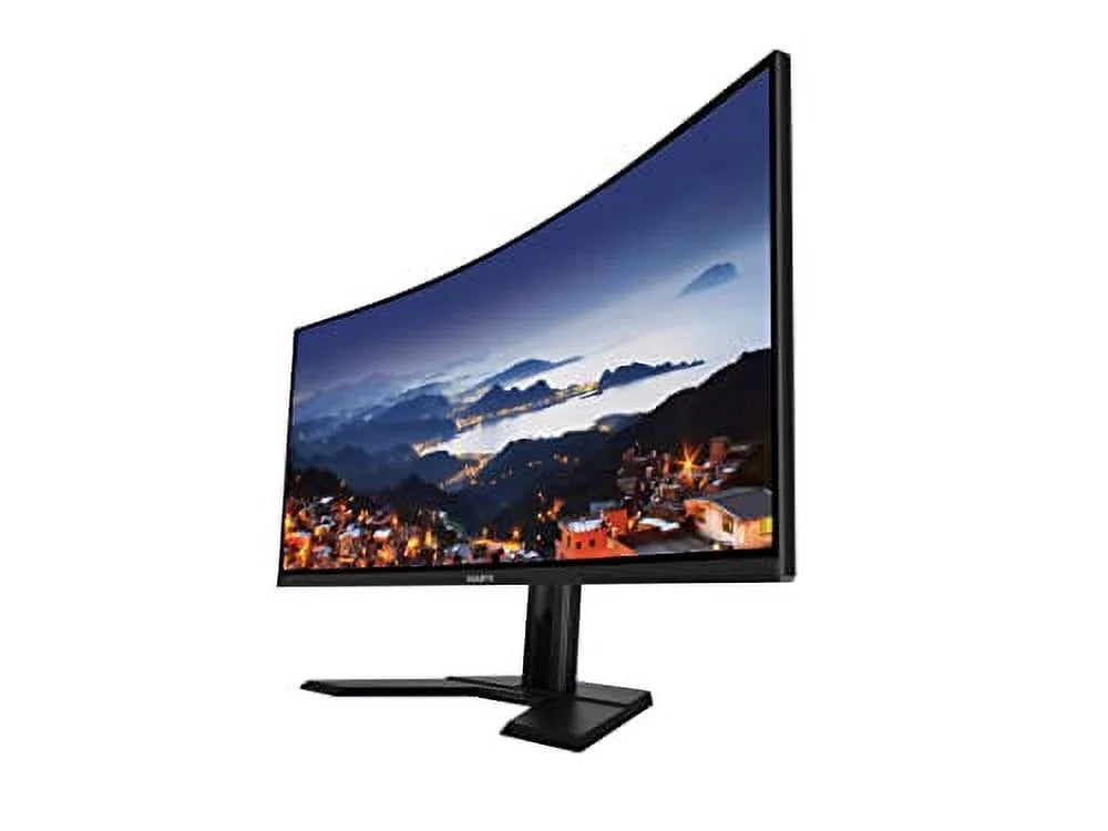 34" 144Hz Ultra-Wide Curved Gaming Monitor, 3440 x 1440 VA 1500R, 1ms Response Time, FreeSync Premium, Black Q538651