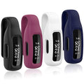 4-Pack Soft Silicone Clip Case for Fitbit Inspire 2/Inspire 3 (Black/White/Wine Red/Navy) Y8500