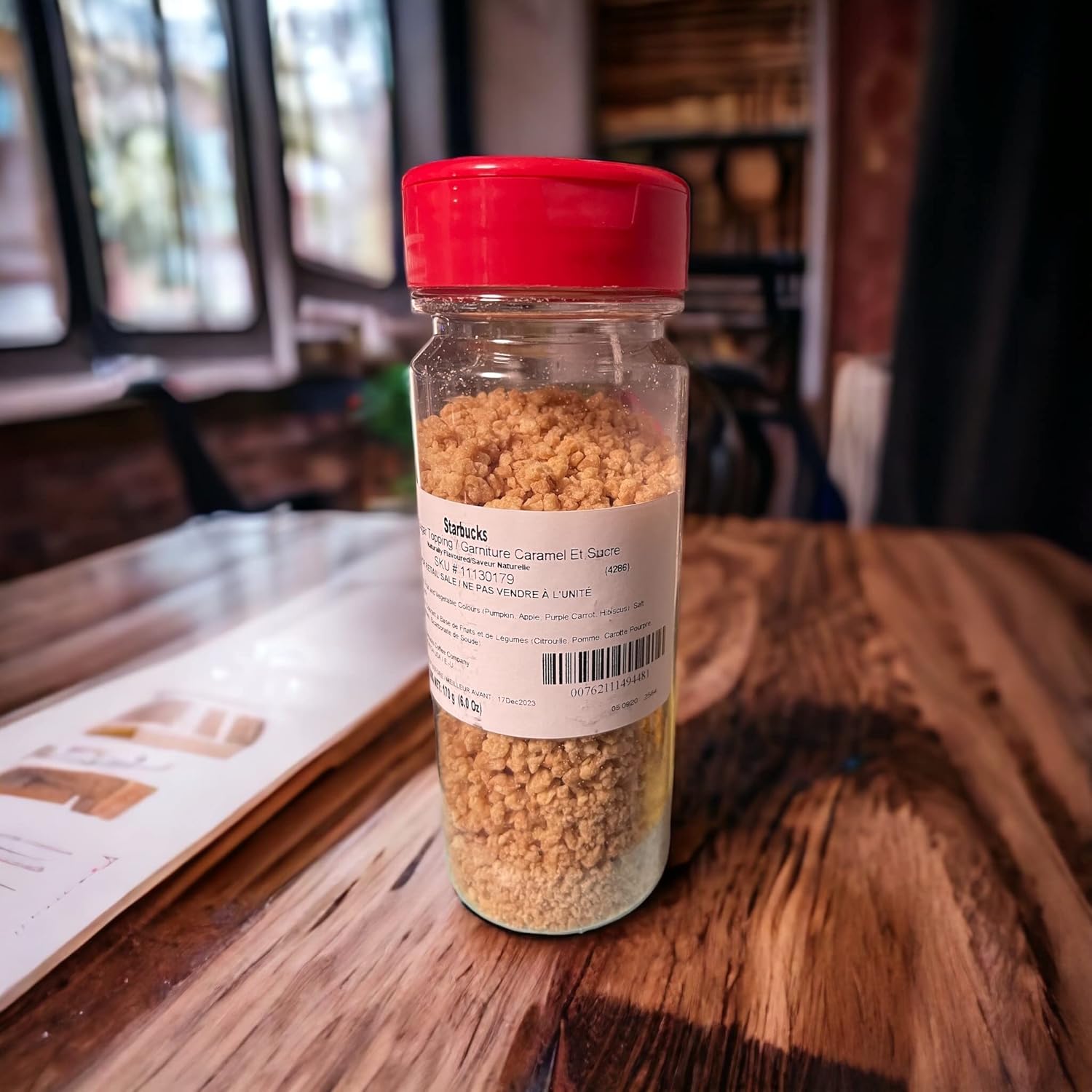 caramel sugar topping 6 Oz T532105