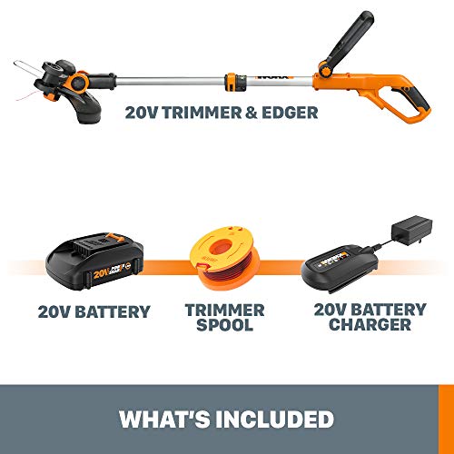 20V Cordless String Trimmer & Lawn Edger Q143
