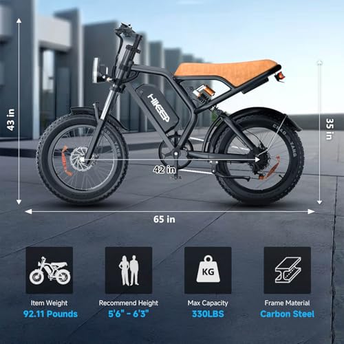 20 x 4 Inch Fat Tire 750W Electric Bike F326957
