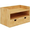 Bamboo 3 Drawer Desk Organizer W55600