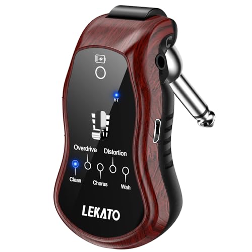 Guitar Headphone Amp for Electric Guitar and Bass with 5 Effects P63780