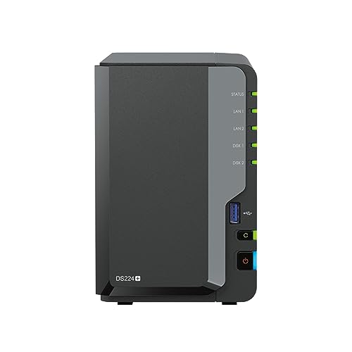 2-Bay NAS with 2X 4TB WD Red Plus Q2224