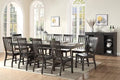 13 Pc Dining Table Set with 10 Side Chairs and 2 Arm Chairs V30985