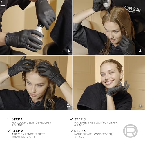 9G Light Golden Blonde Permanent Hair Color D4599