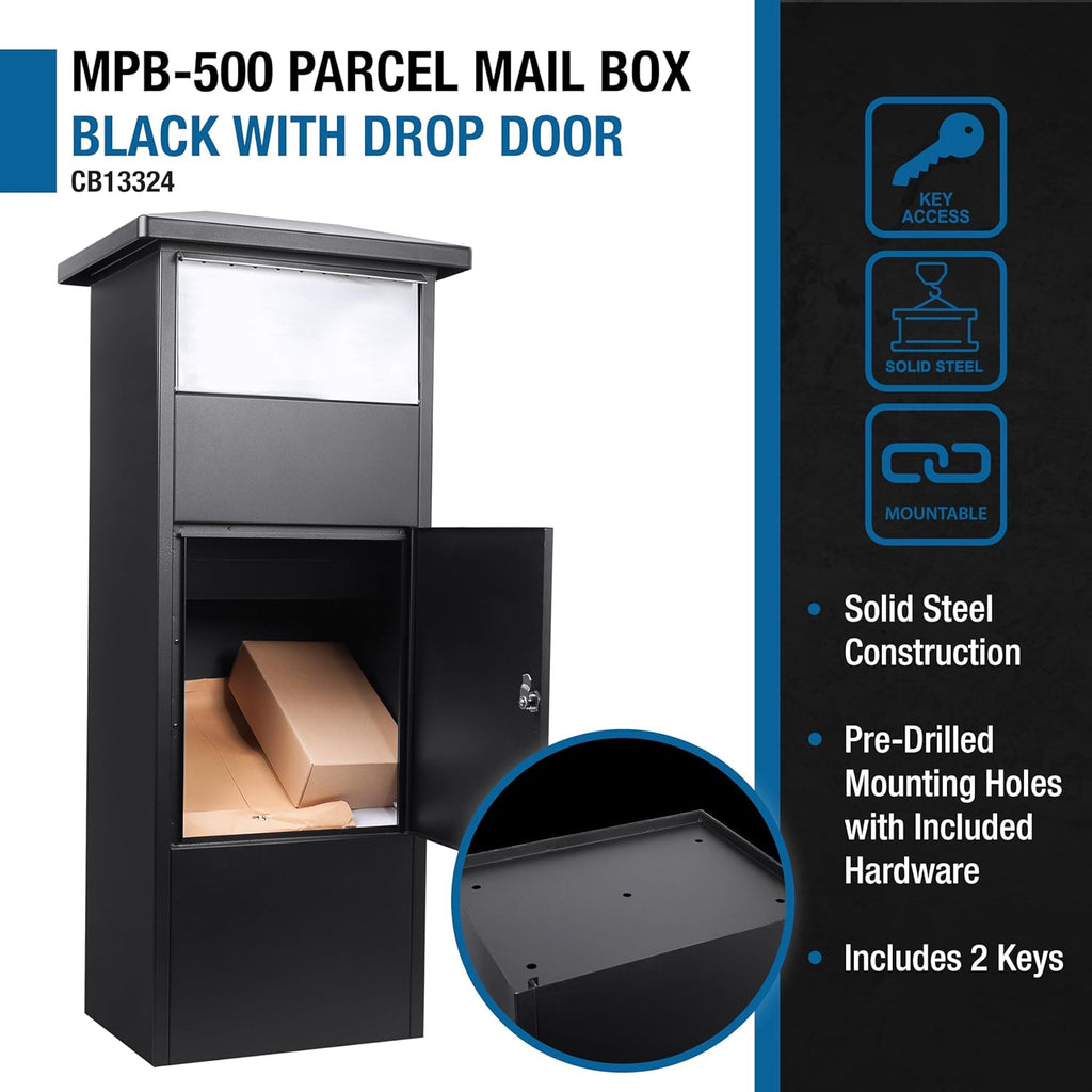 Steel Drop Box with Key Lock N159809