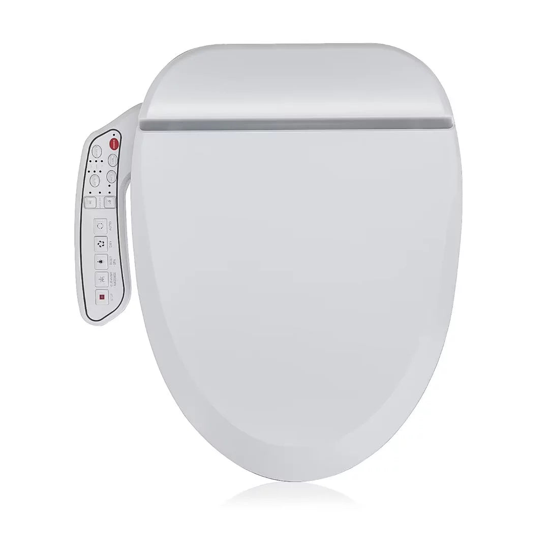 Elongated Smart Bidet Toilet Seat with Warm Air Dryer U513