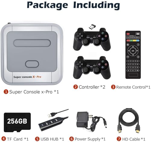 Retro Game Console with 65000+ Games and 70+ Emulators E63501