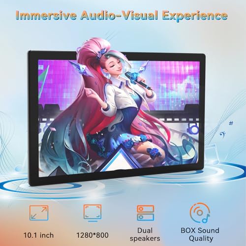 10.1 Inch Android 14 Tablet, Octa-Core, 64GB ROM, 8GB RAM, 128GB Expandable, Dual Camera, 5G WiFi, Bluetooth, FHD IPS Screen, 2 in 1 Tablet with Keyboard, Case, Stylus Q116400