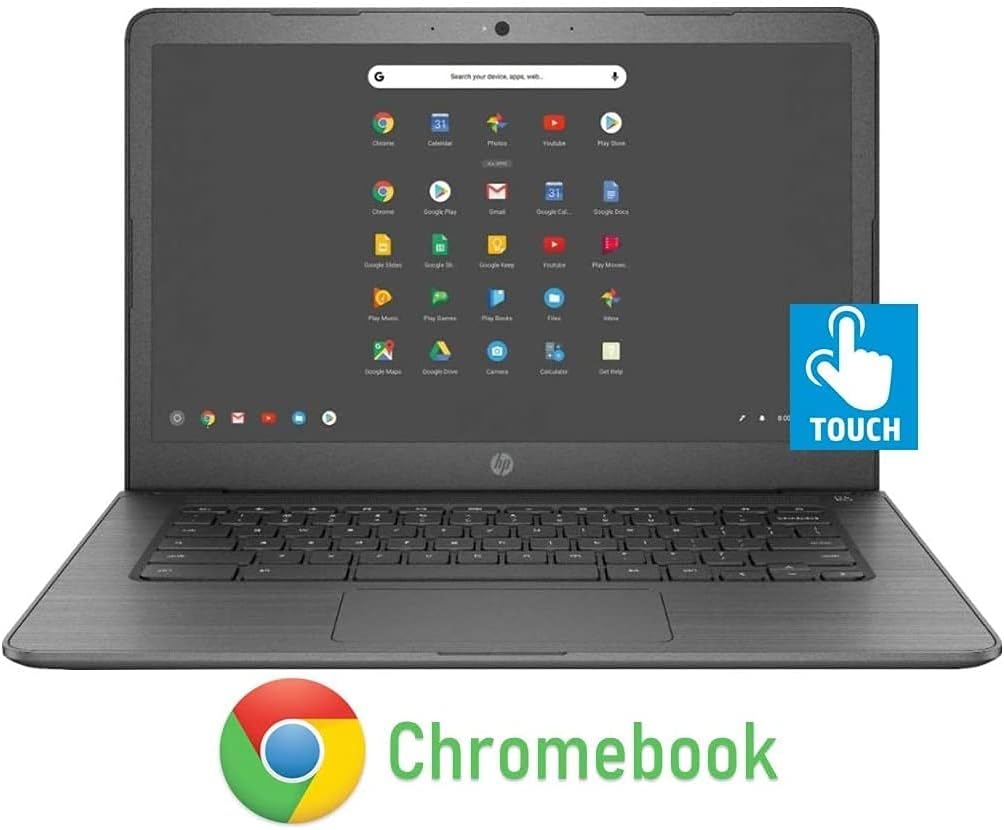 14-inch HD Touchscreen Chromebook Laptop PC Black U9580