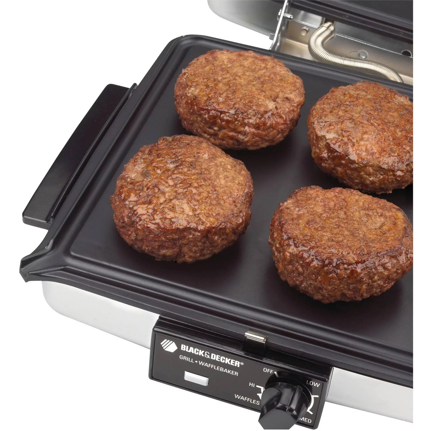 3-in-1 Waffle Maker & Indoor Grill Griddle U64355