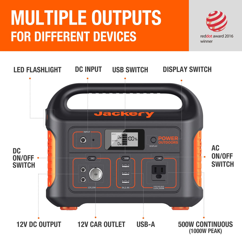 Portable Power Station 500 Watts L963703