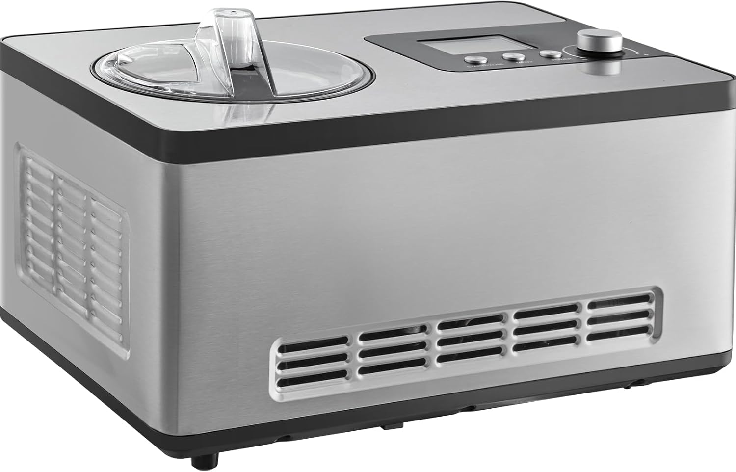 Stainless Steel Automatic Ice Cream Maker, 2 Quart D899