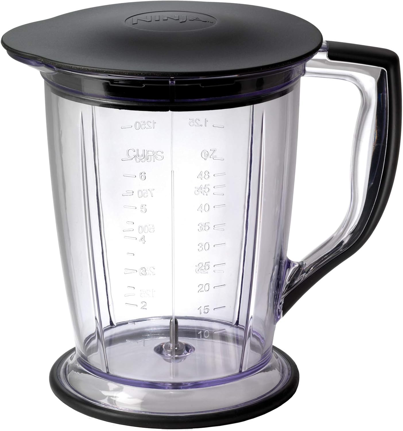 Black Blender Food Processor with 48oz Pitcher Q643743