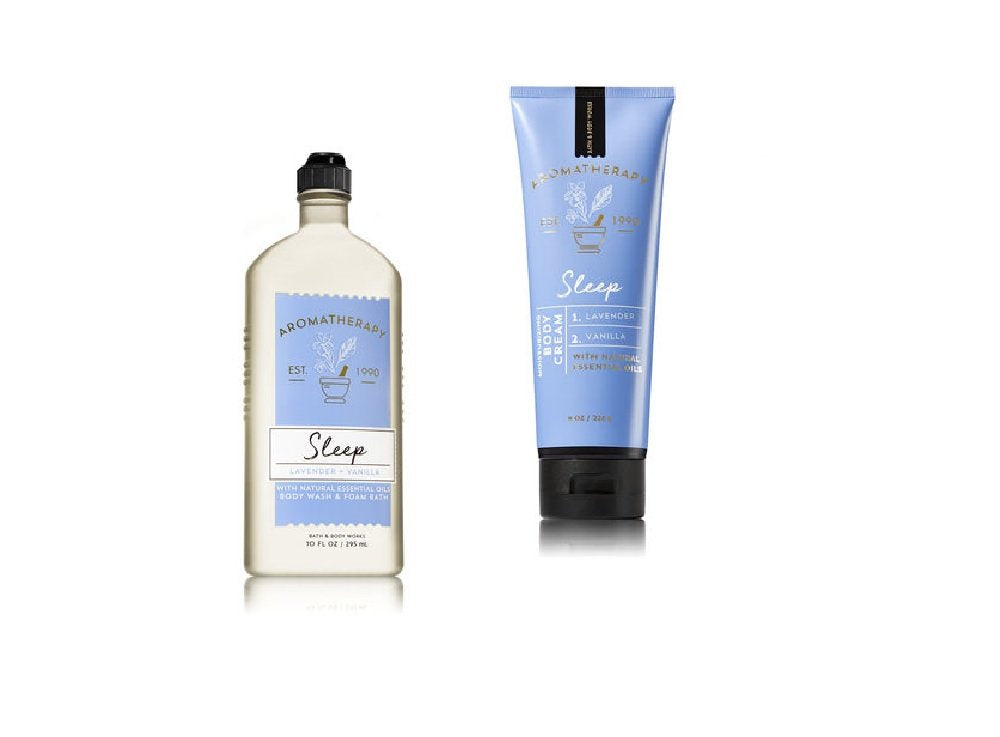 Lavender Vanilla Body Wash & Foam Bath 10oz. & Body Cream 8 oz J793265