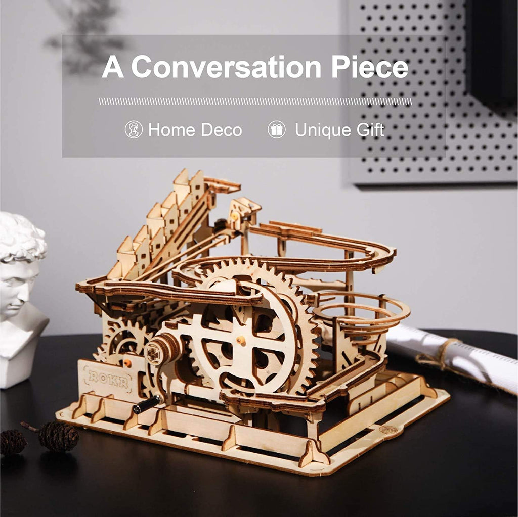 Marble Run 3D Wooden Model Kits 3D Puzzle Mechanical Puzzles W515