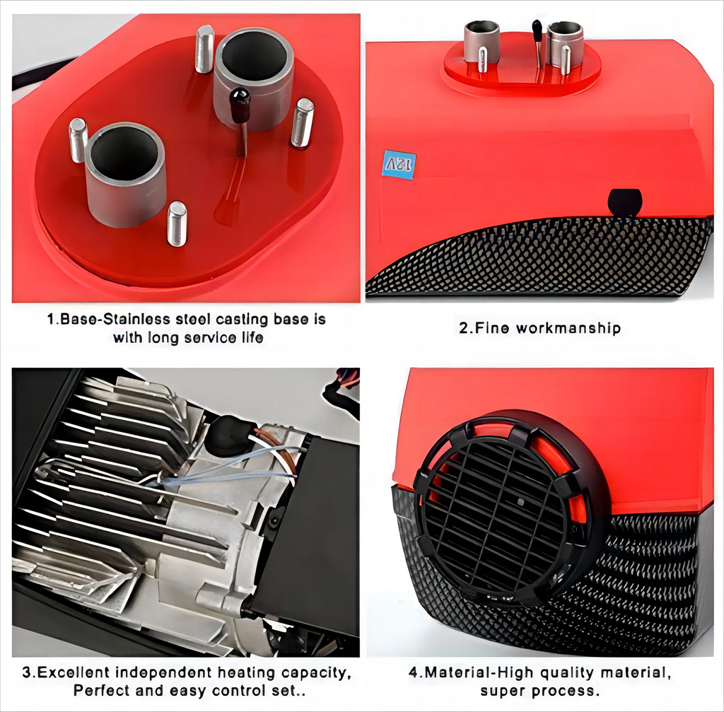 8KW 12V Diesel Air Heater with Remote Control Y168503