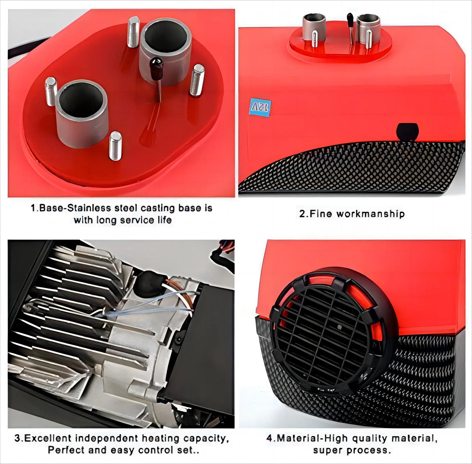 8KW 12V Diesel Air Heater with Remote Control Y168503