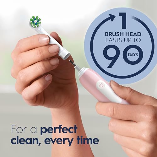 Turquoise Rechargeable Electric Toothbrush with Pressure Sensor, 3 Modes C36649