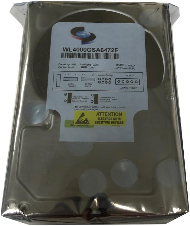 4TB 7200RPM 64MB Cache SATA 6.0Gb/s 3.5 Hard Drive F283