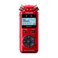 Red Stereo Handheld Digital-Audio Recorder S7842