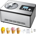 Stainless Steel Automatic Ice Cream Maker, 2 Quart D899