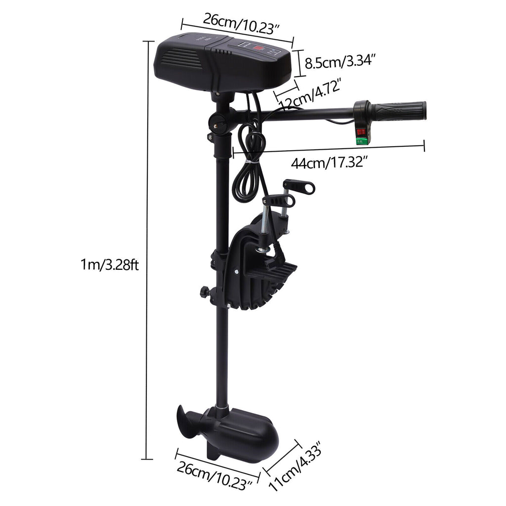 1400W 48V Electric Outboard Trolling Motor C753