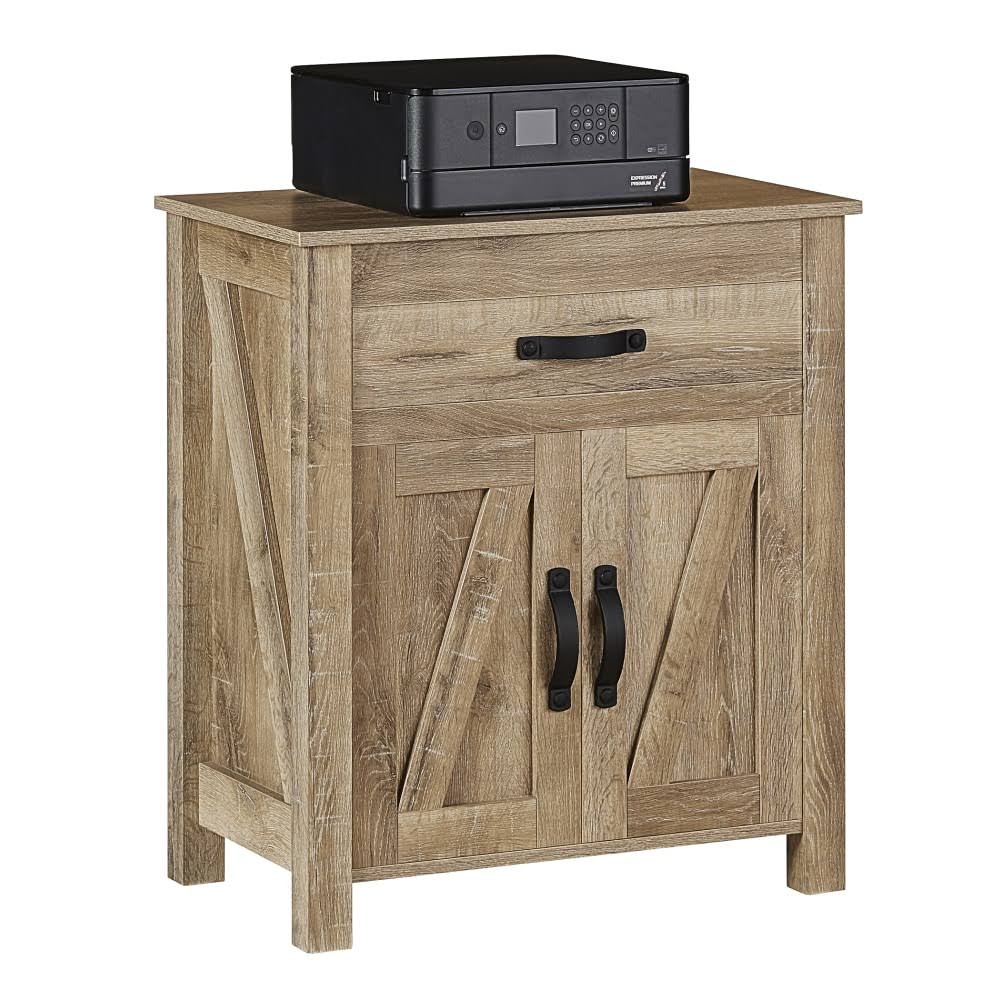 Coastal Oak Storage Cabinet L5269
