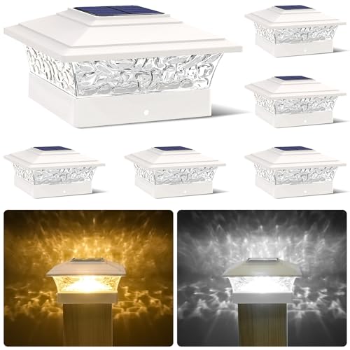 12 Pack Solar Post Cap Lights for 4x4 Posts M589
