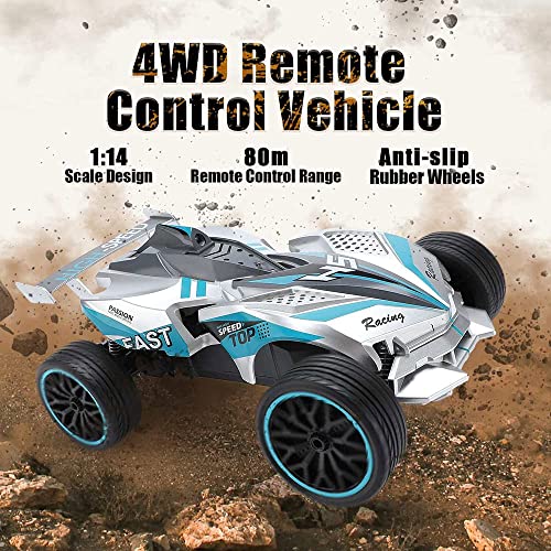 Blue 1:14 Scale Electric RC Drift Car D4362