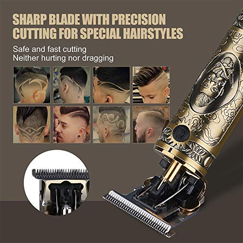 Gold Knight Cordless T Blade Hair Clippers J3849