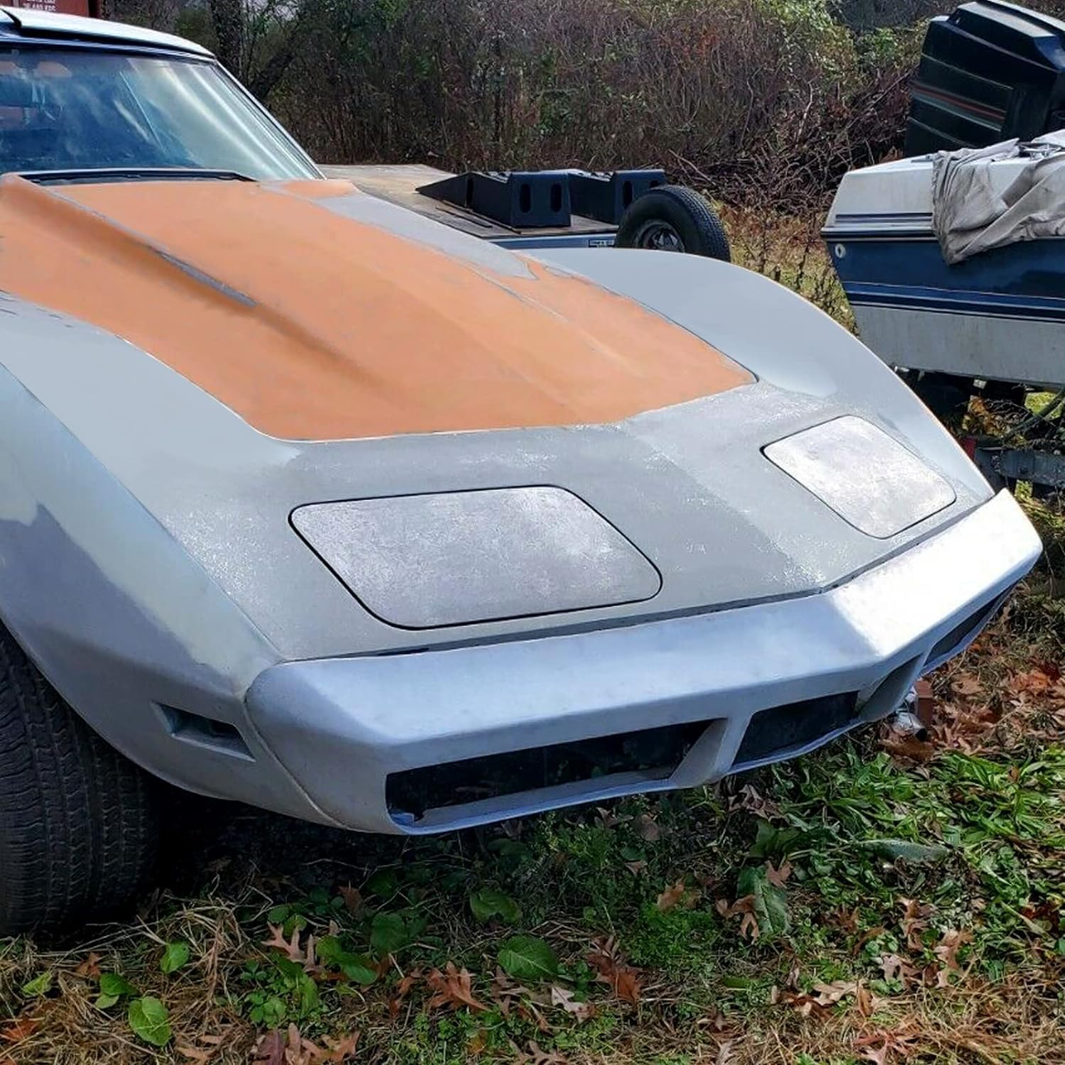 Front Bumper Fiberglass Q6084