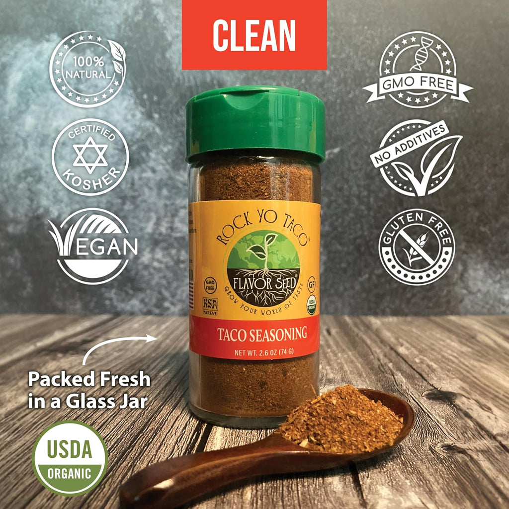 2.6 oz Organic Taco Seasoning Mix U75280