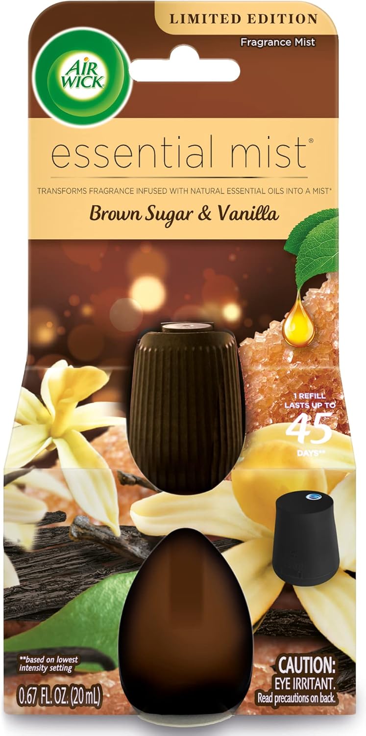 Brown Sugar and Vanilla Essential Mist Refill O261