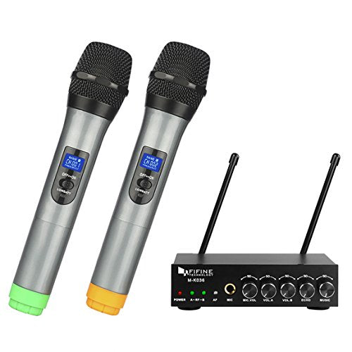 UHF Dual Channel Wireless Handheld Microphone S974111