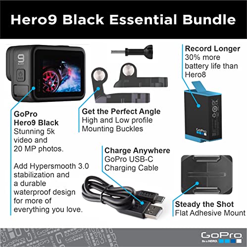 Waterproof Action Camera with 5K Ultra HD Video and 20MP Photos C9104