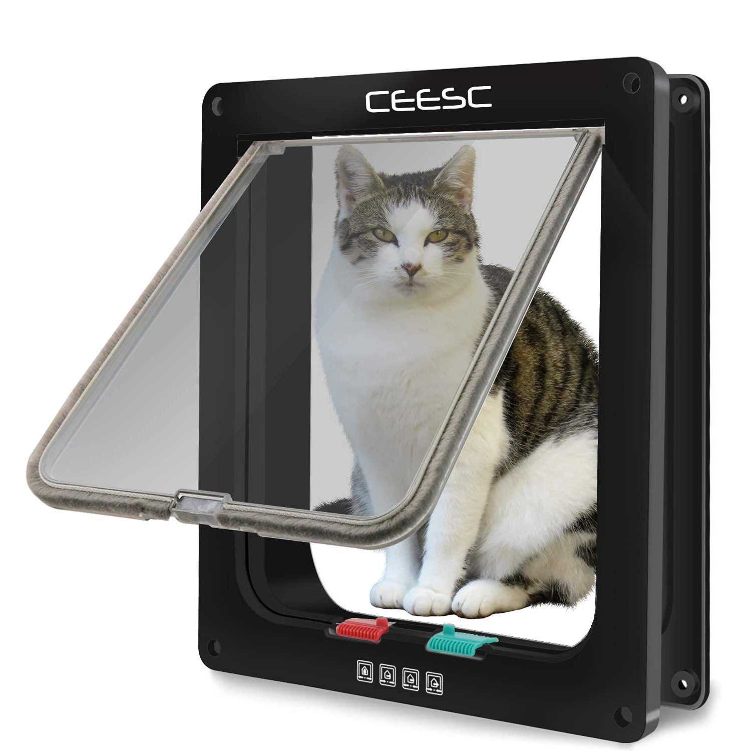 Extra Large Cat Door 4 Way Locking D132706