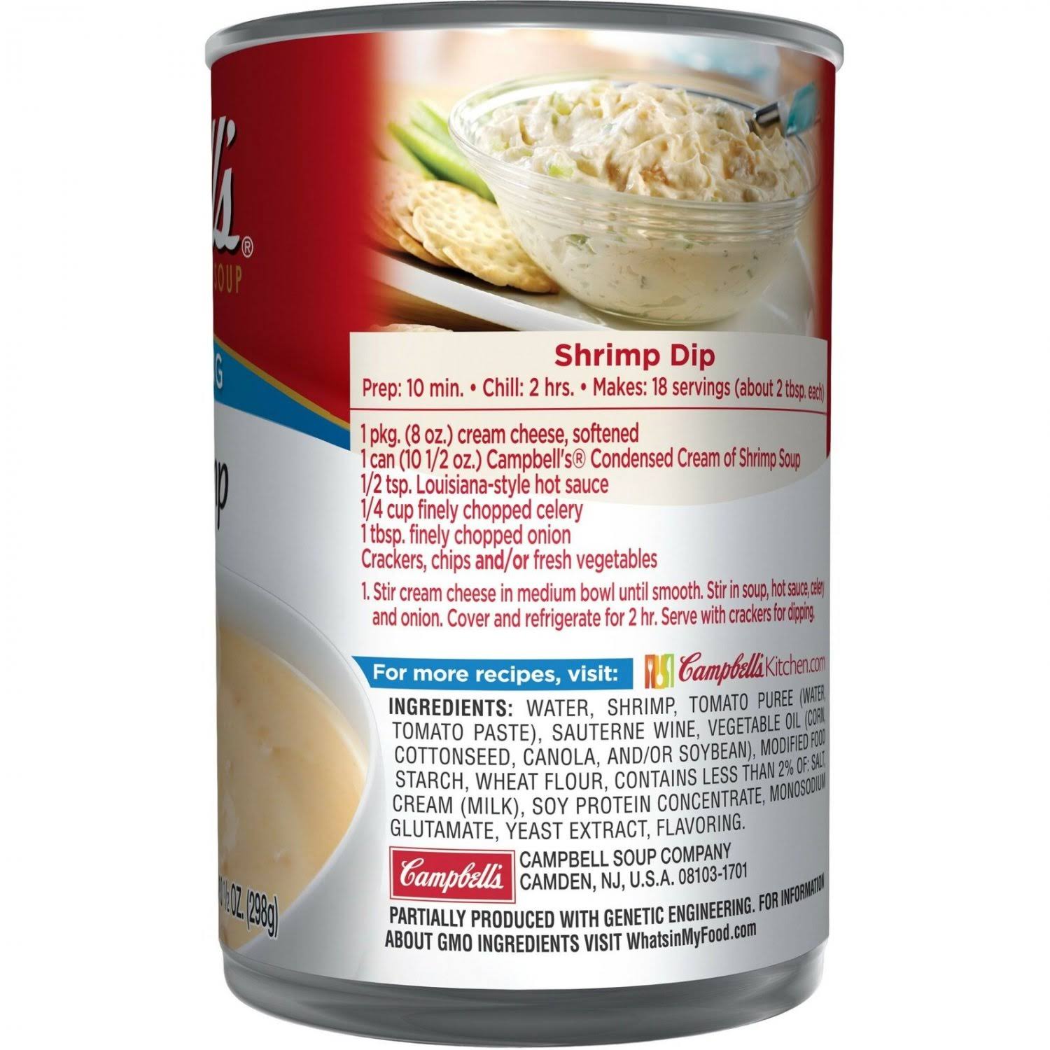 Condensed Cream of Shrimp Soup 10.5 oz. Can Pack of 12 M573