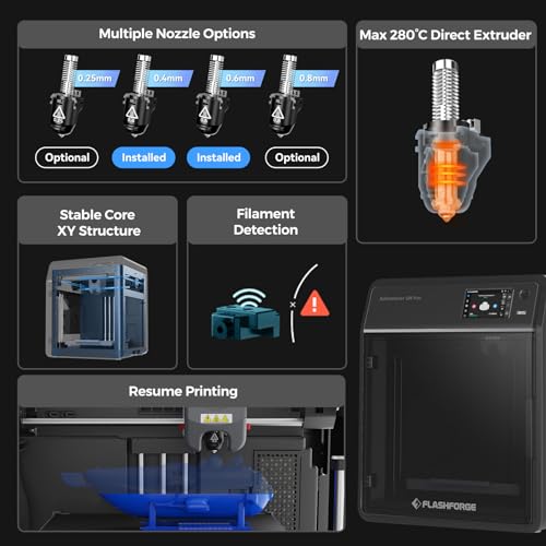 600mm/s Max High-Speed 3D Printer with Auto Leveling J715