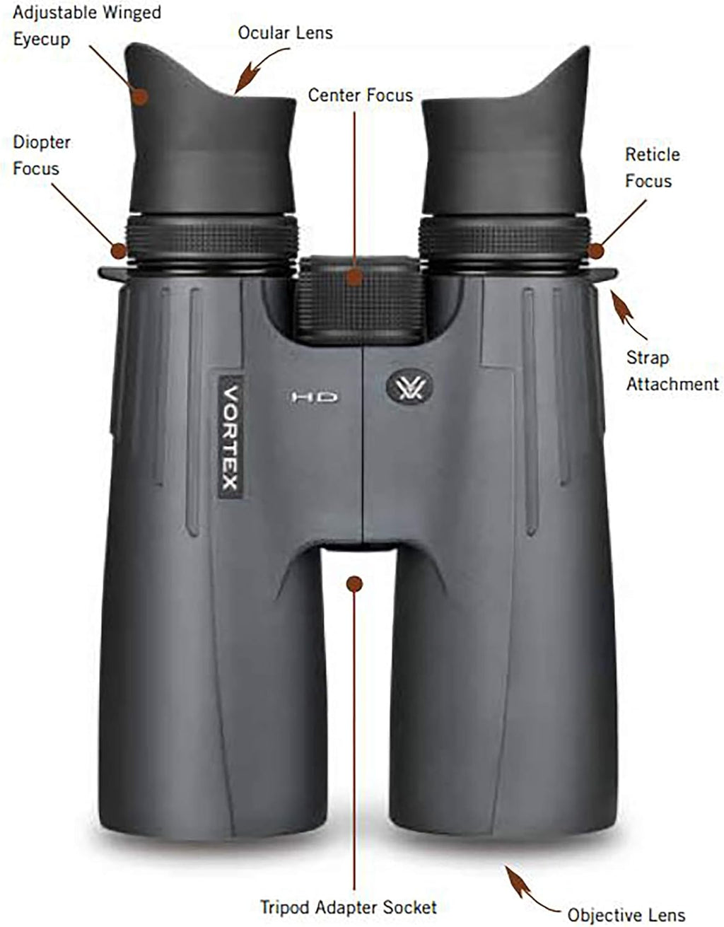 10x50 Tactical Binoculars B275342