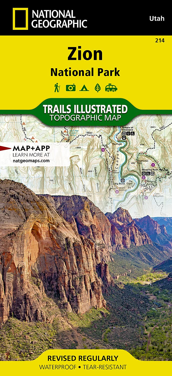 Zion National Park Map R276675