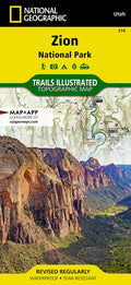 Zion National Park Map R276675