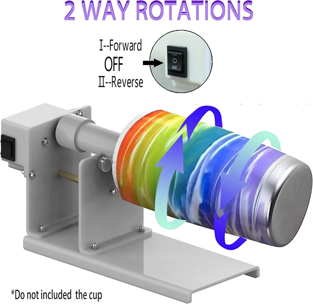2 Ways Rotation Cup Turner Tumbler V141244