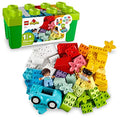 LEGO DUPLO Classic Brick Box Building Set with Storage Organizer, Toy Car, Number Bricks O850