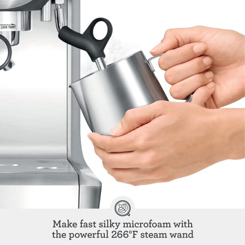 Brushed Stainless Steel Espresso Machine V640